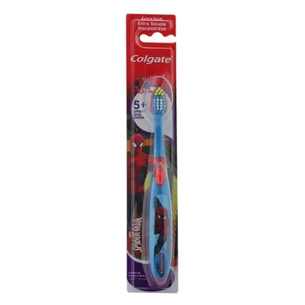 COLGATE SPIDER-MAN & BARBIE CHARACTERS KIDS' TOOTHBRUSH