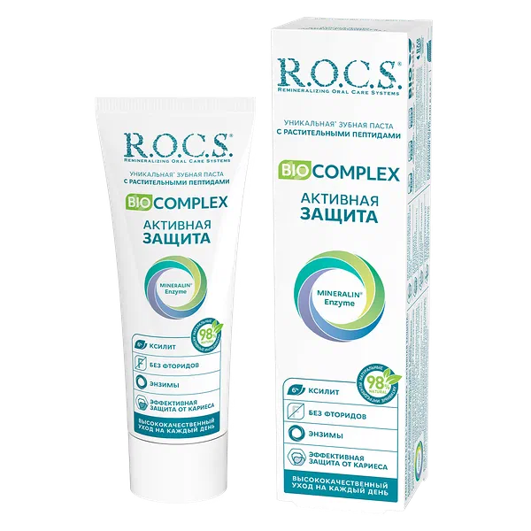 Rocs Biocomplex тиш пастасы 94г