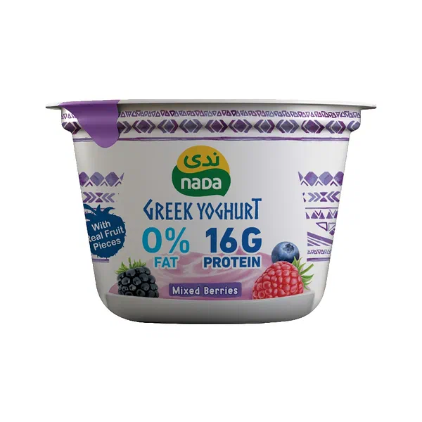 NADA GREEK YOGURT MIXED BERRIES CREAMY FRUIT SNACK 160G