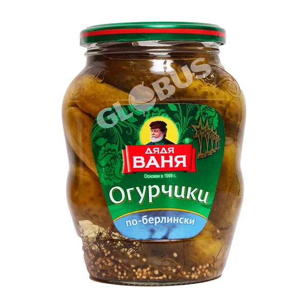 Огурцы Дядя Ваня марин по-берлински 680г ст/б