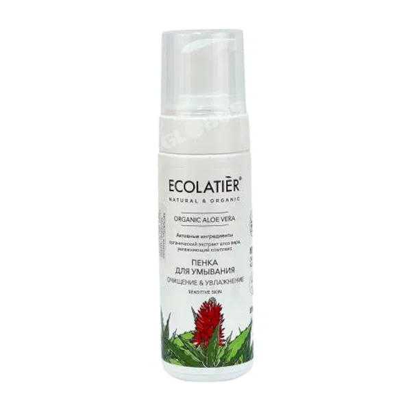 Пенка д/умывания Ecolatier Aloe Vera очищ/увлажн 150мл