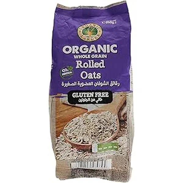 ORGANIC LARDER ORGANIC GLUTEN-FREE LARGE ROLLED OATS 500G