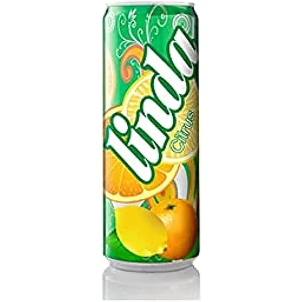 LINDA SPARKLING ZESTY CITRUS DRINK 250ML CAN