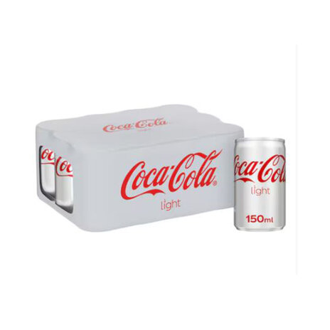 Coca Cola Light Can 150 Ml X12