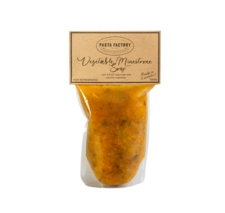 Pasta Factory Fresh Minestrone Soup 500ml (Frozen)