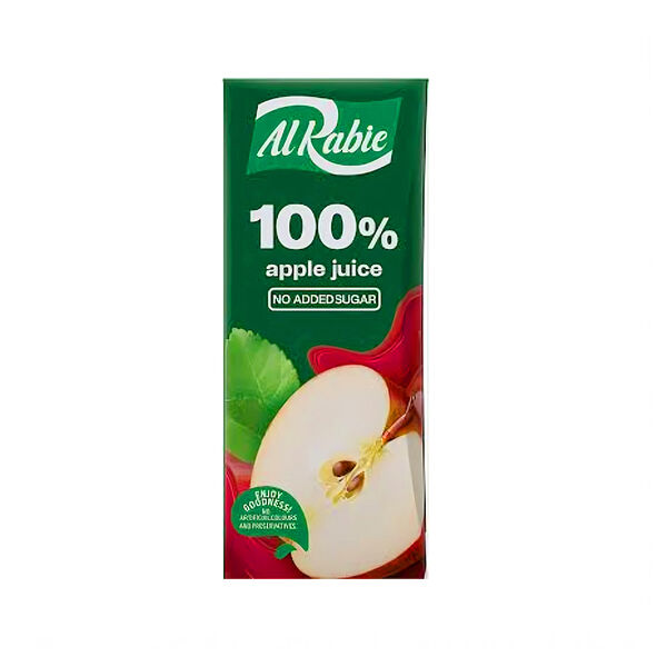 Al Rabie Prisma Apple Drink 185Ml