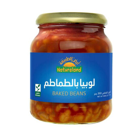 Natureland Organic Baked Beans 360 Gm