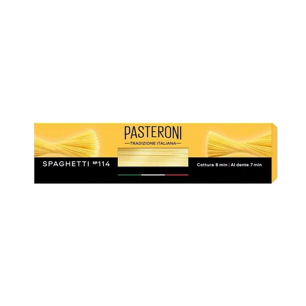 Макароны Pasteroni Спагетти №114 450г