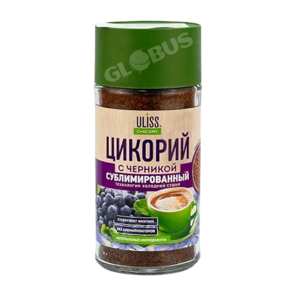 Напиток Цикорий Uliss Chicory черника 85г ст/б