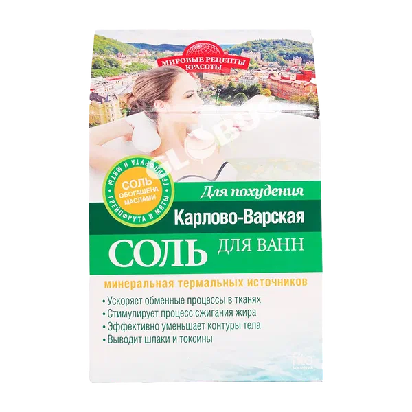 Соль д/ванны МРК Карло-Варская д/похуд 500г GL