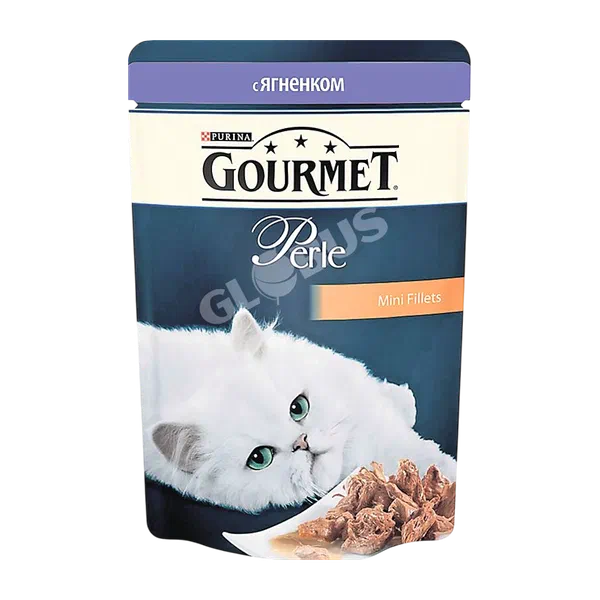 Корм д/ кошек Gourmet Перл ягненок в соусе 75г
