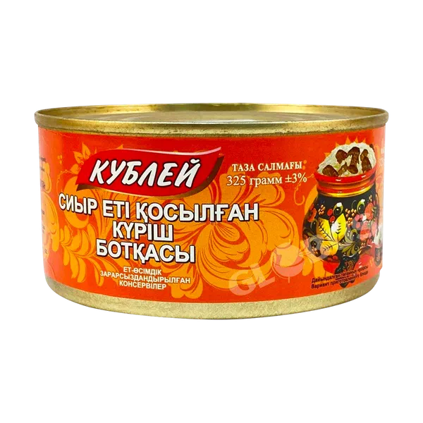 Каша конс.Кублей рис.с говяд. 325г ж/б