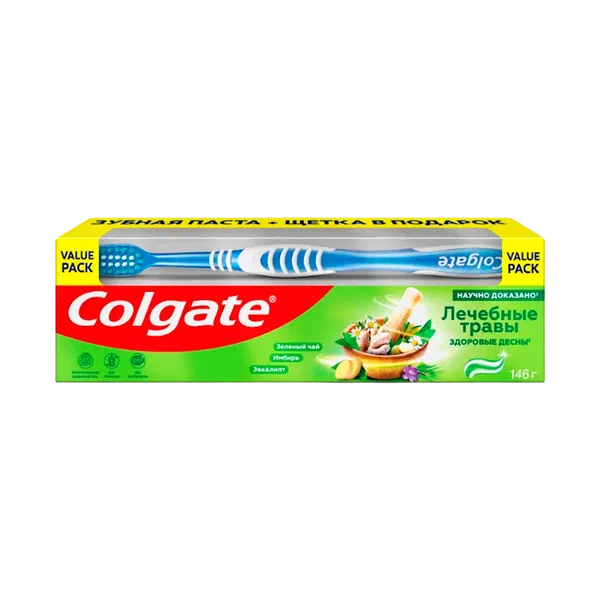Паста зубн Colgate Herbal 100мл+Щетка зубн Extra Clean