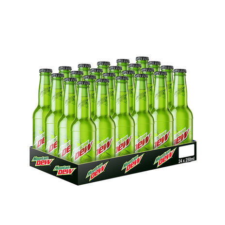 Mountain Dew Glass (250 Ml X24)
