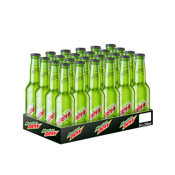 Mountain Dew Glass (250 Ml X24)