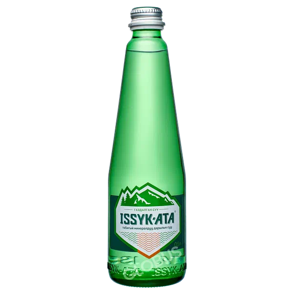 Шоро Issyk-Ata минерал.ашкана газ суусу 0,5л ст/б 