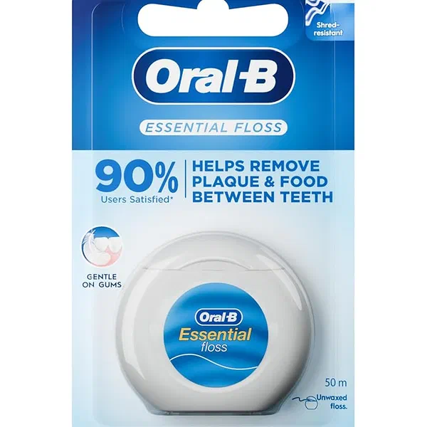ORAL-B UNWAXED THIN STRENGTH DENTAL FLOSS 1-PIECE PACK