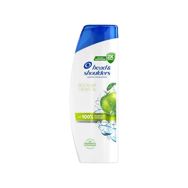 P&G H&S какачка каршы яблочная свежесть шампуну 360мл