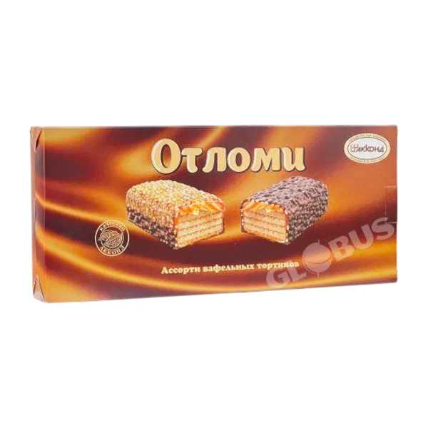 Акконд Отломи ассорти ваф. 250г торту