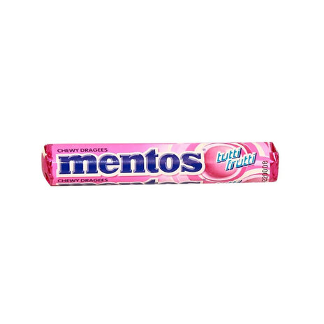 Mentos 11P Candy Roll Tutti Fruti 29Gm