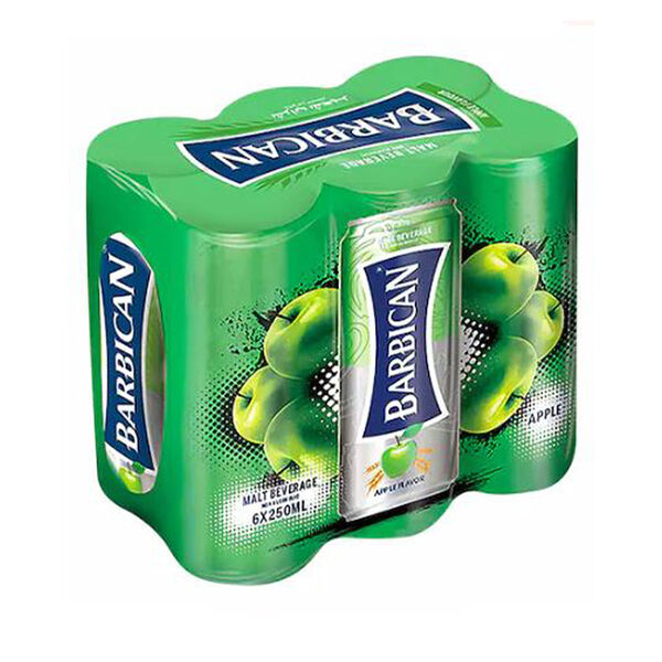 Barbican Apple Can 6X250Ml