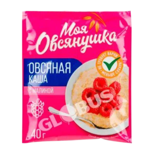Каша Моя овсянушка овсян с малиной 5*40г