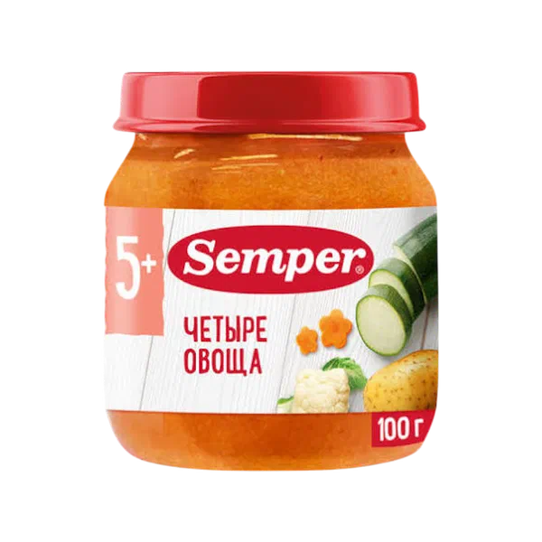 Semper 4 жашылча 100гр ст/б