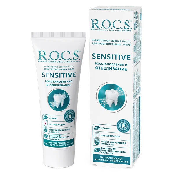 Rocs восстан/отбелив тиш пастасы 94г