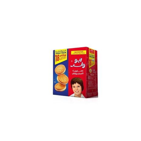 Teashop Abu Walad Vanila Family Pack 18*45Gm