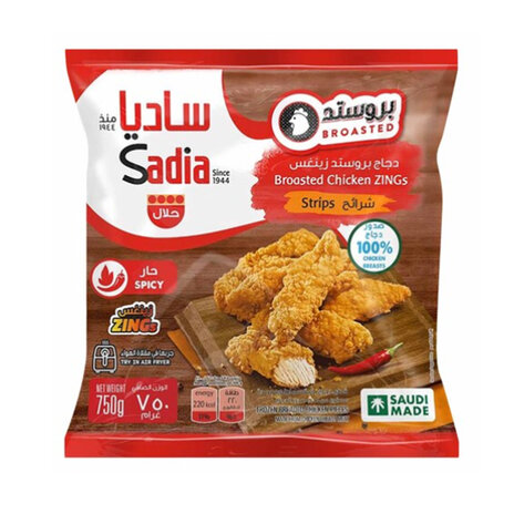 Sadia Broasted Zing Chicken Strips Spicy