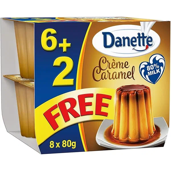 DANETTE CARAMEL 75GM - DANETTE CARAMEL PUDDING