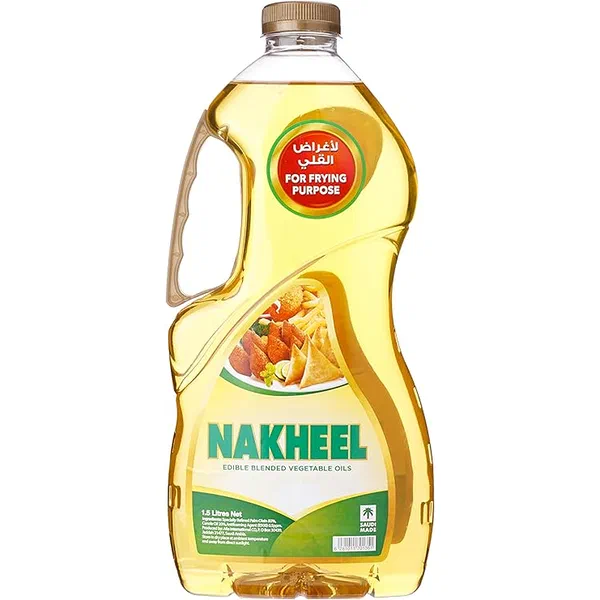 NAKHEEL BLENDED COOKING OIL PURE VEGETABLE BASE 1.5 LITER
