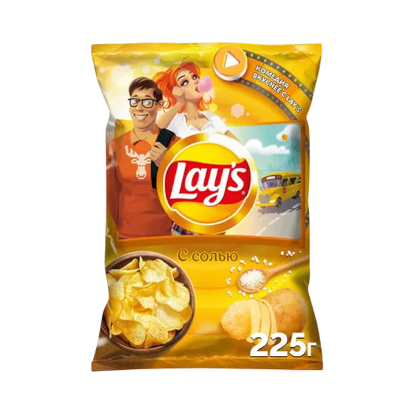 Чипсы Lay's сыр 225г п/п Фрито Лей Россия 14