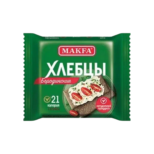 Хлебцы Makfa запеченные Бородинские 60г