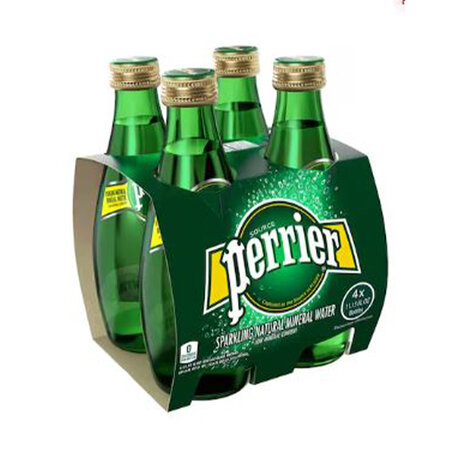 Perrier Sparkling Mineral Water 4X330Ml