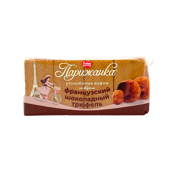 Парижанка француз шок трюфелинин даамы м-н вафлялары 210г