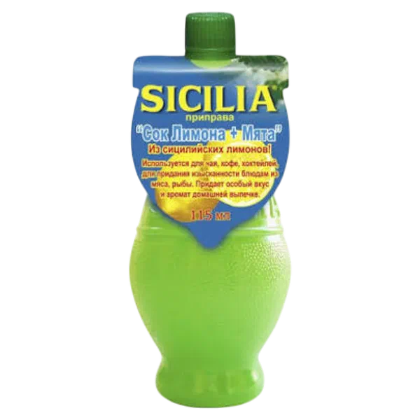 Сок лимона с мятой SICILIA 115мл