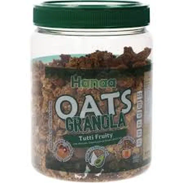 HANAA TUTTI FRUITY FLAVORED INSTANT WHOLE GRAIN OATS 400G