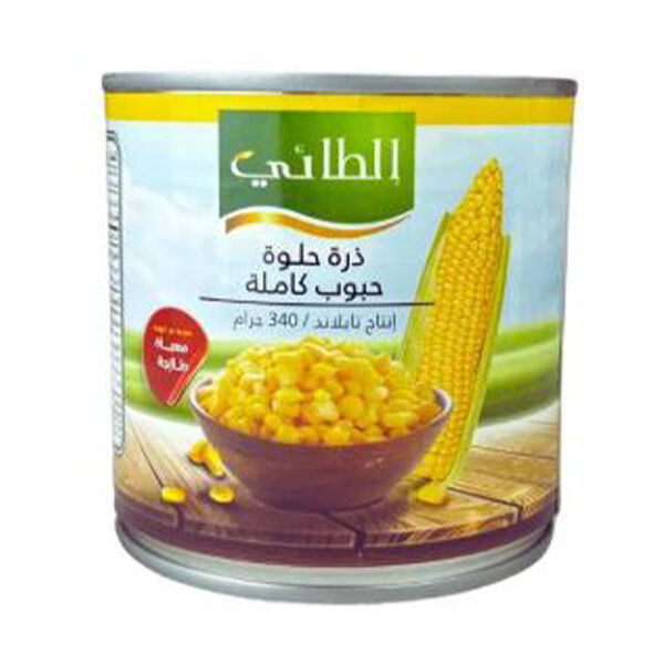 Al Taie Sweet Whole Corn 340Gm