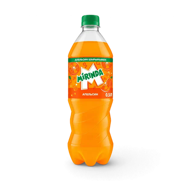 Mirinda апельс газ суусундугу 0,5л п/б