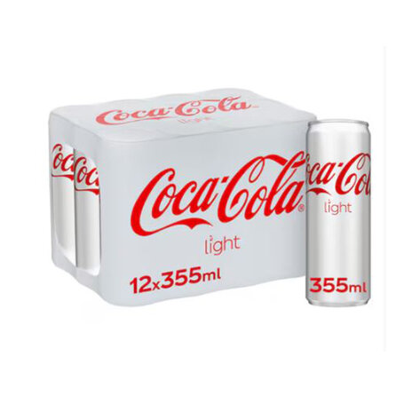 Coca Cola Light Can ( 355Ml X12 )