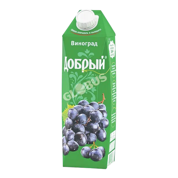 Нектар Добрый Виноград 1л т/п Россия 12