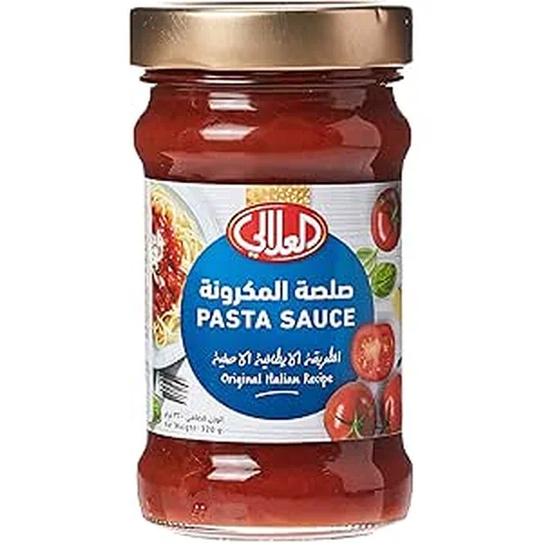 AL ALALI TRADITIONAL SAVORY TOMATO SAUCE GLASS JAR 320G