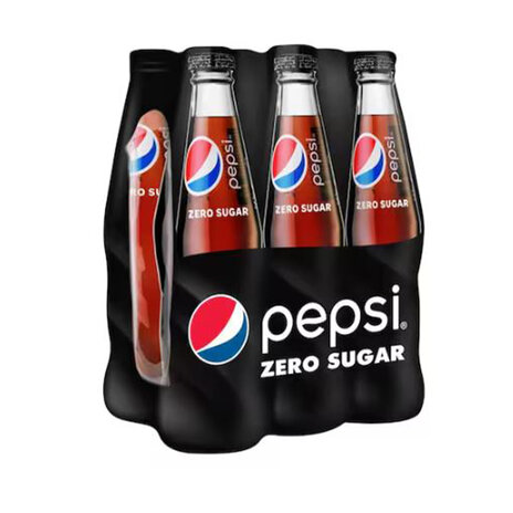 Pepsi Max Glass (250Ml X6 )