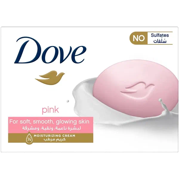 DOVE PINK BEAUTY BAR MOISTURIZING CREAM SOAP 125G