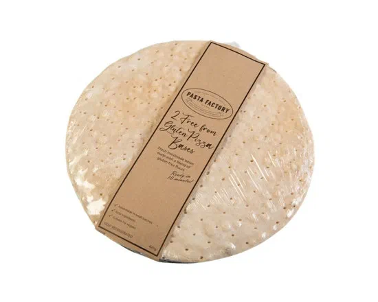 Pasta Factory Gluten Free Pizza Base 2 Pack (Frozen)