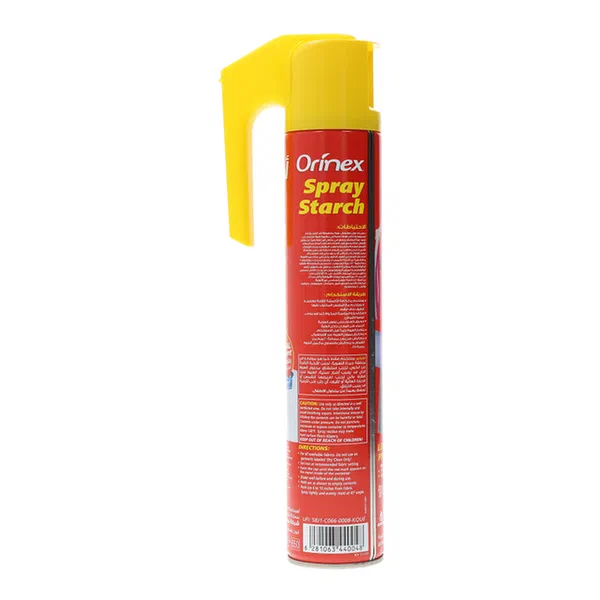ORINEX PREMIUM SPRAY STARCH FOR CRISP FABRIC FINISH 500ML