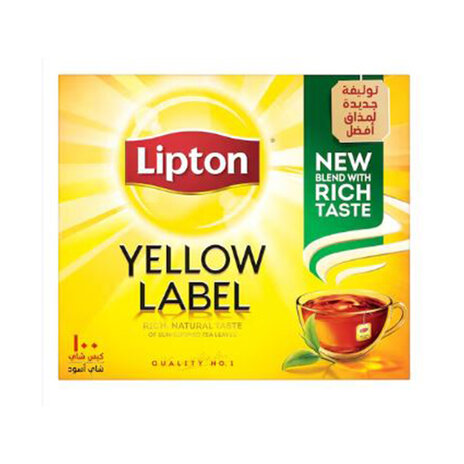Lipton Yellow Tea 100Tb 200Gm