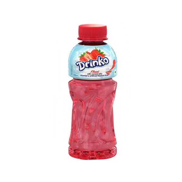 Drinko Float Strawberry Drink 250Ml