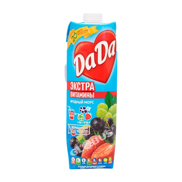 Нектар Da-Da ягодный морс 0,95л т/п RG Brands Казахстан 12